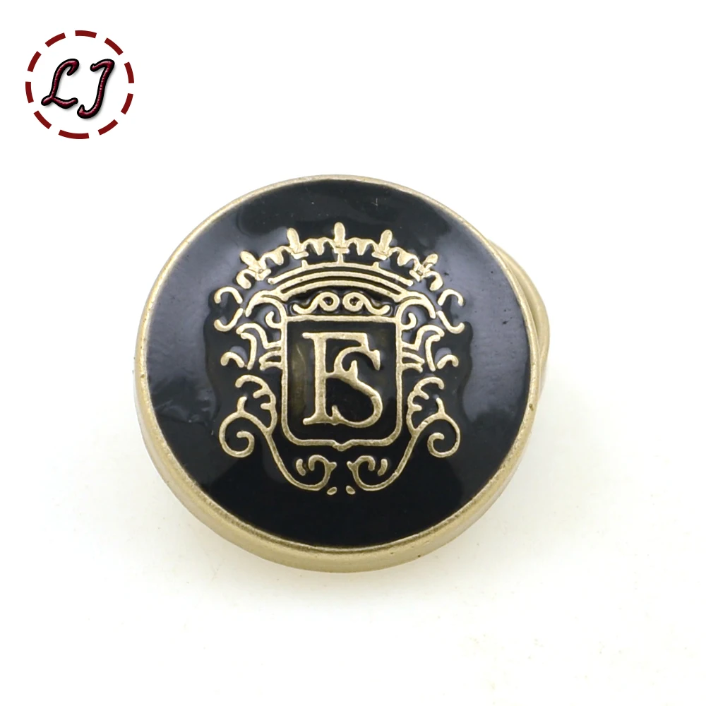 Металлические пуговицы для шитья 10 шт./лот декоративные в британском стиле