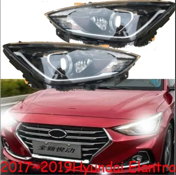 Model1 white Фары для HUNDAI elantra, мотоцикл, автомобильные аксессуары, elantra Дневной светильник, santa fe, tucson, elantra фара, Lantra - Цвет: Model1 white