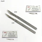 Cltgxdd A Bag 10 шт. 11 # или 23 # хирургические лезвия для рукоятки резца Ремонт печатной платы резка пленки нож для резьбы