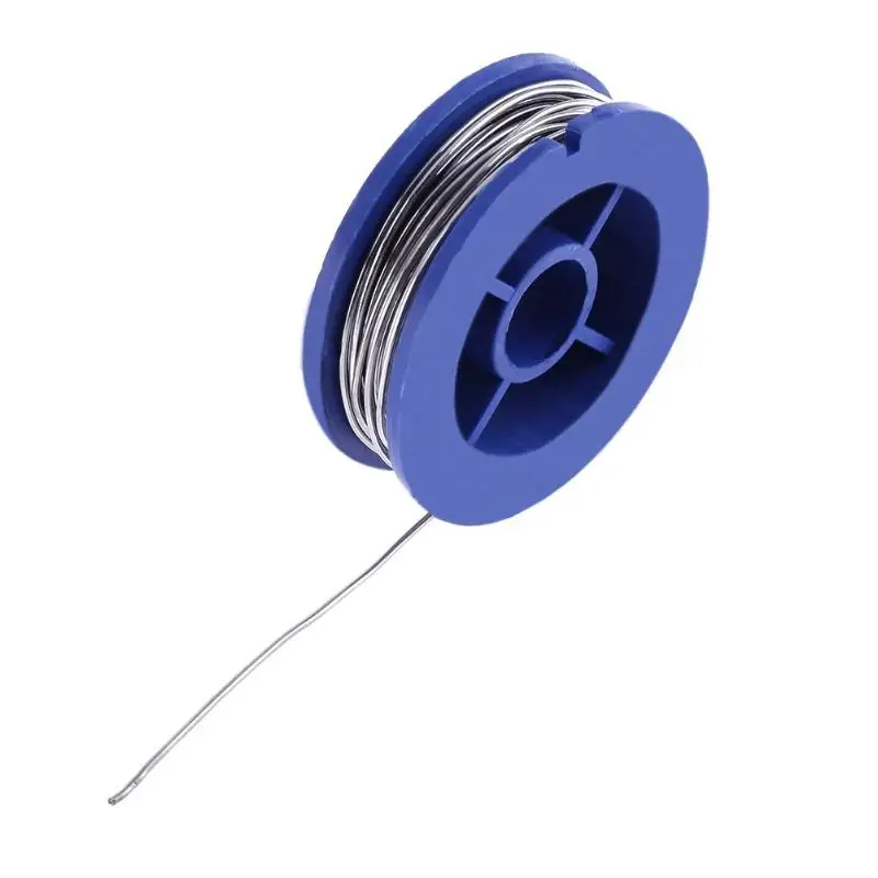 

1Pc 0.8mm Tin Lead Rosin Core Solder Soldering Wire Flux Content Solder Soldering Wire Roll Welding Wires 3.5x1.1cm