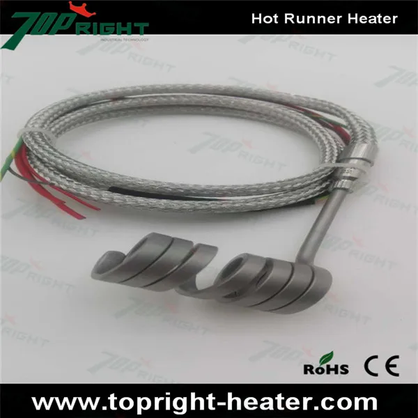 Спиральный нагреватель ID18 * 54 мм обогреватель с термопарой типа J|heater heater|heater