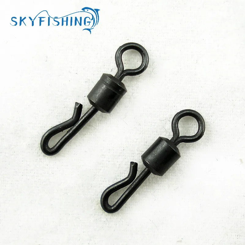 30 шт./лот быстросменный соединитель рыболовный Вертлюг рыболовная снасть 4 #
