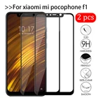 Защитное стекло Pocofone F1 для Xiaomi Pocophone F1, 2 шт.