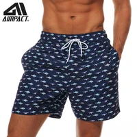 aimpact mens board shorts fish print fast dry summer beach swim hybrid short fashion surf hawaii mesh lining liner trunks am2205