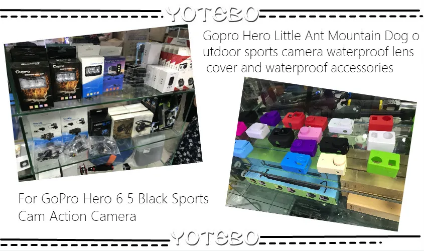 Clip-On Protective Case for GoPro Hero 5 Action Camera With 52mm UV Filter Lens Cover Kits | Электроника