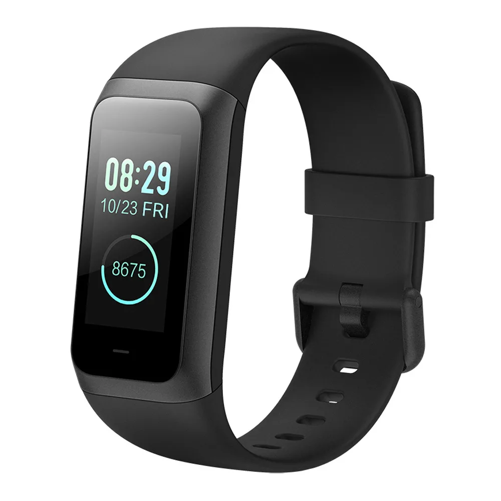 Смарт браслет Amazfit Cor 2 с пульсометром водонепроницаемый 1 23 дюймов цветной ips