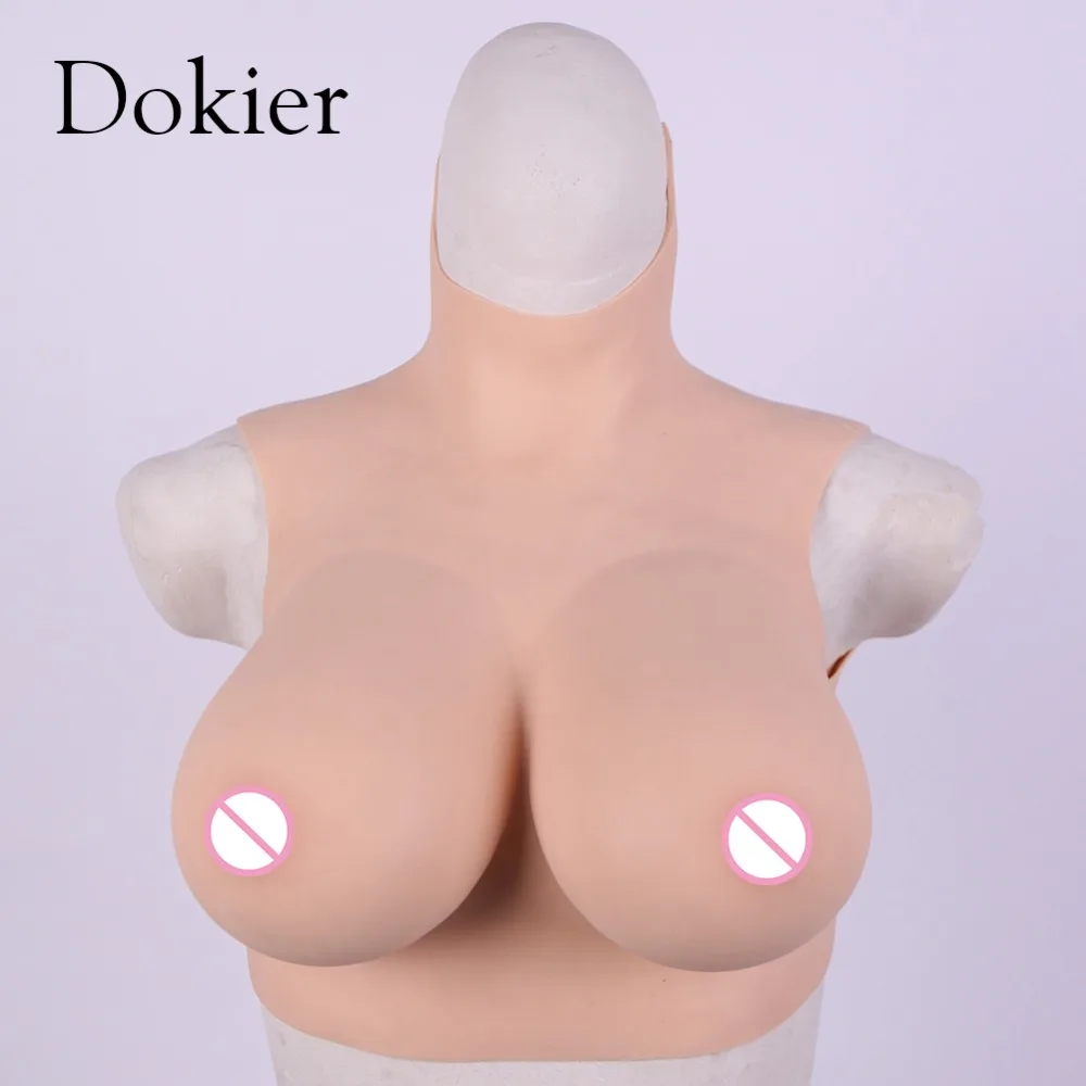 Dokier стандартный тип E чашка crossdressing формы груди с реалистичными грудь для