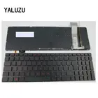 Клавиатура YALUZU для ноутбука ASUS GL551 GL551J GL551JK GL551JM GL551JW N551 G551 GL552 GL552J GL552JX GL552V GL552VL с подсветкой