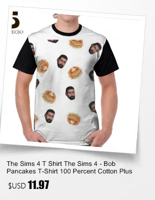 The Sims 4 T Shirt The Sims 4 Avatar Game PC футболка из полиэстера Футболка с кружевными рукавами футболка забавная пляжная Мужская футболка большого размера