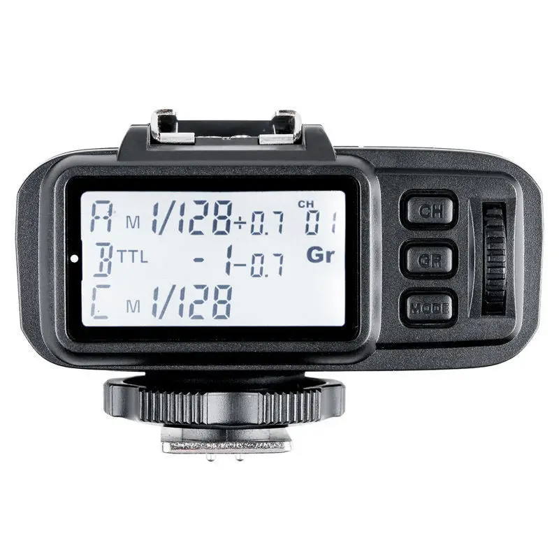 Беспроводной ЖК-передатчик Godox X1C E-TTL II 2 4G HSS 1/8000 s 32 канала триггерный передатчик +