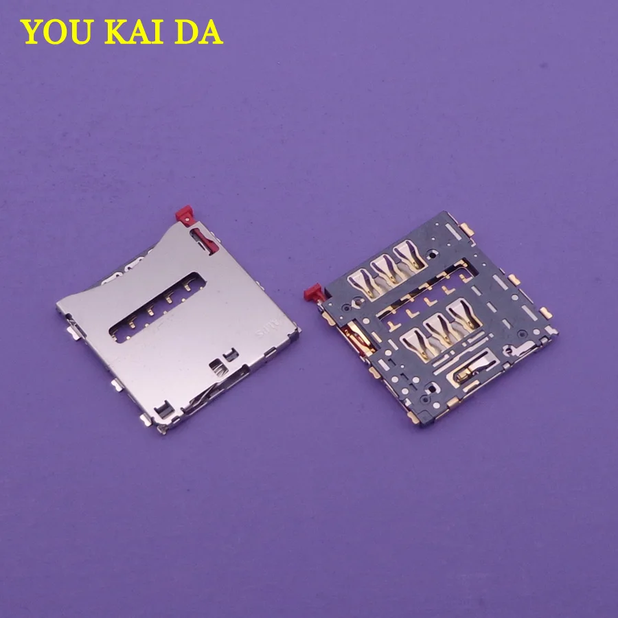 2 шт. для Sony Xperia Z1 Compact D5503 фирменная Новинка устройство считывания Sim-карт разъем