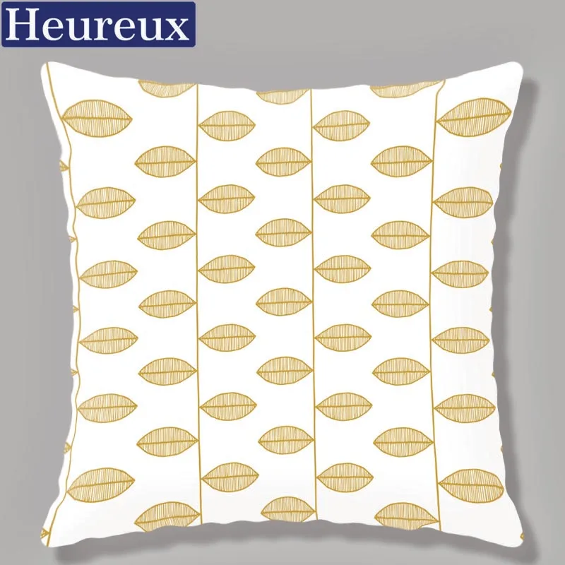 Геометрические модные наволочки для подушек Европейская стильная наволочка 45*45