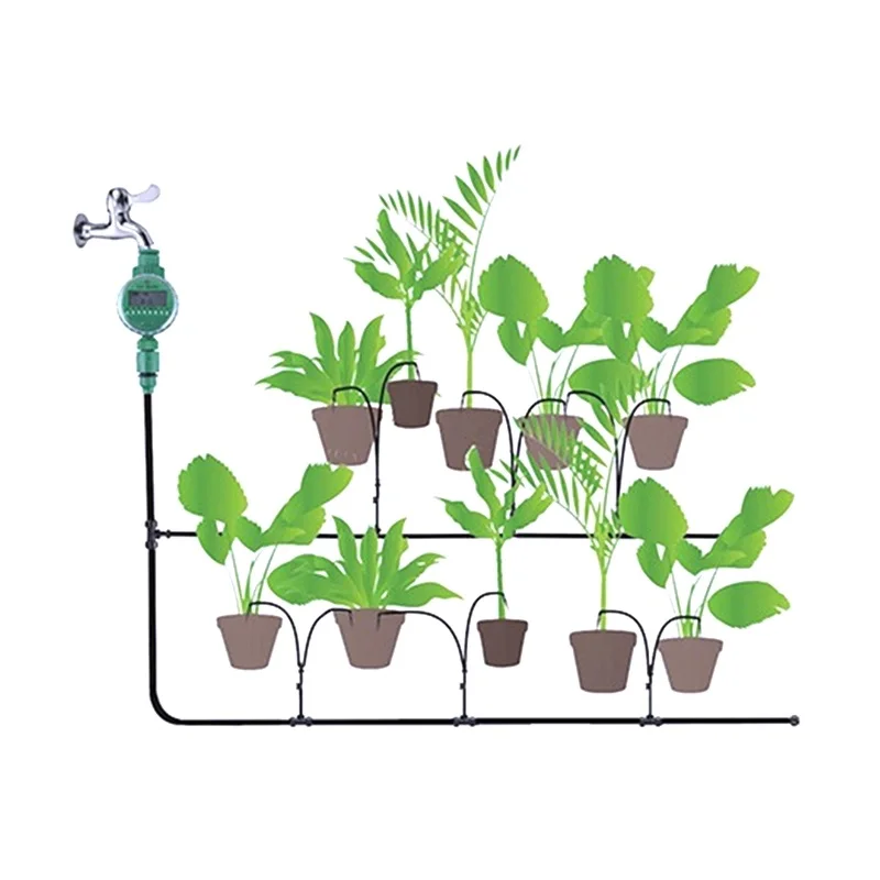 Шланг для капельного орошения 6 м 8/11 дюйма 4/7 мм|greenhouse watering kit|watering kitautomatic drip |