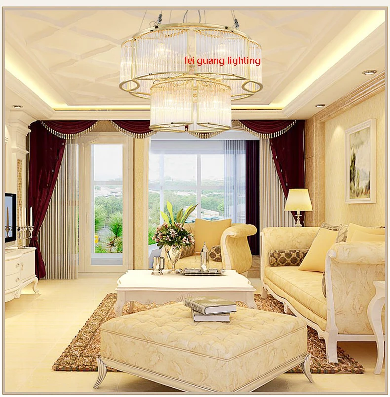 

Luxury Villa Project Lighting Crystal Chandelier Light Fixtures Gold/Chrome Post Modern Led Chandeliers Lights Hotel Restaurant