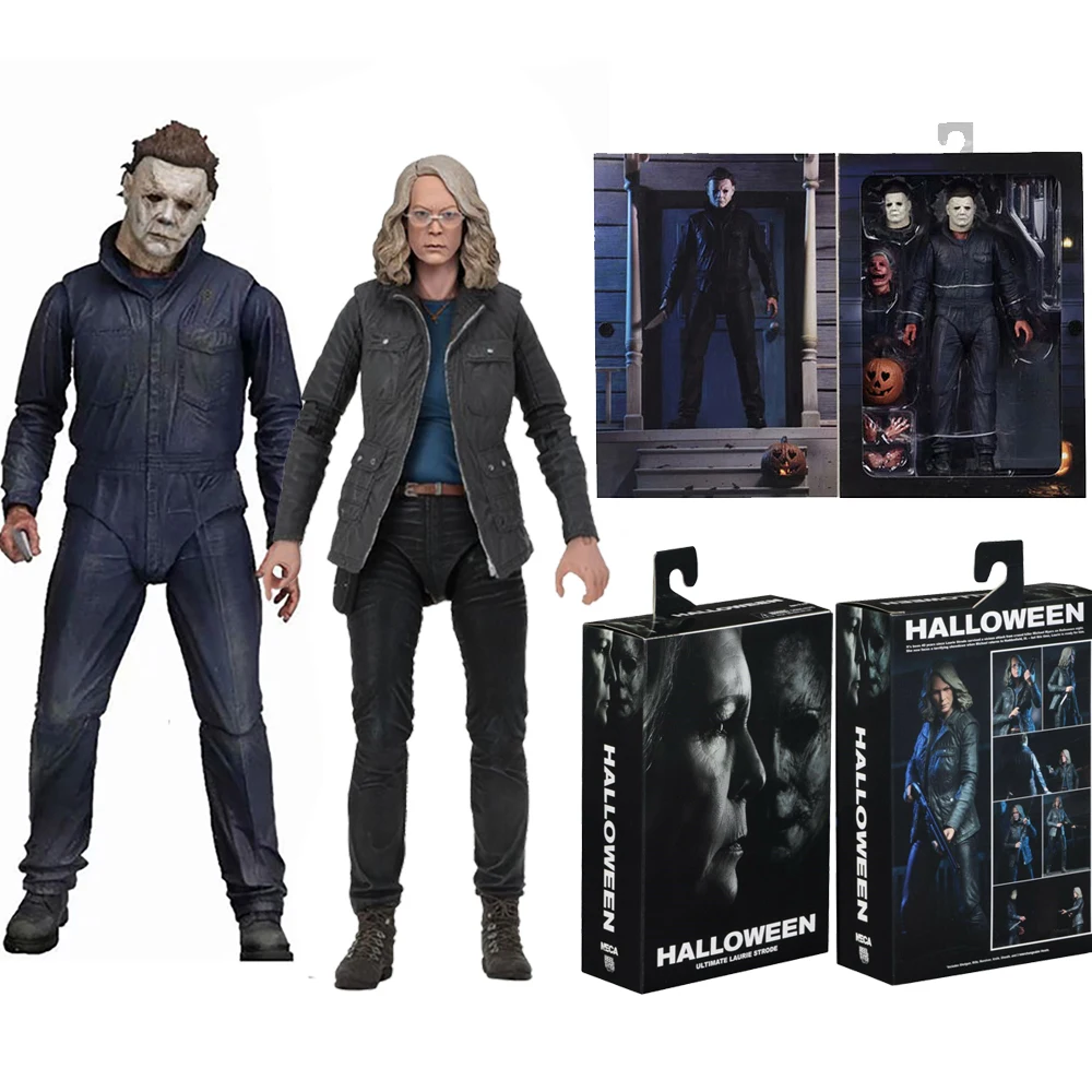 Фигурка Майкл Майерс NECA экшн-фигурка Лори строд тыква ужасная игрушка для