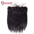 Продукты для королевских волос, бразильские пучки прямых и волнистых волос 13x4, кружевное фронтальное закрытие с детскими волосами, 100% человеческие волосы Remy