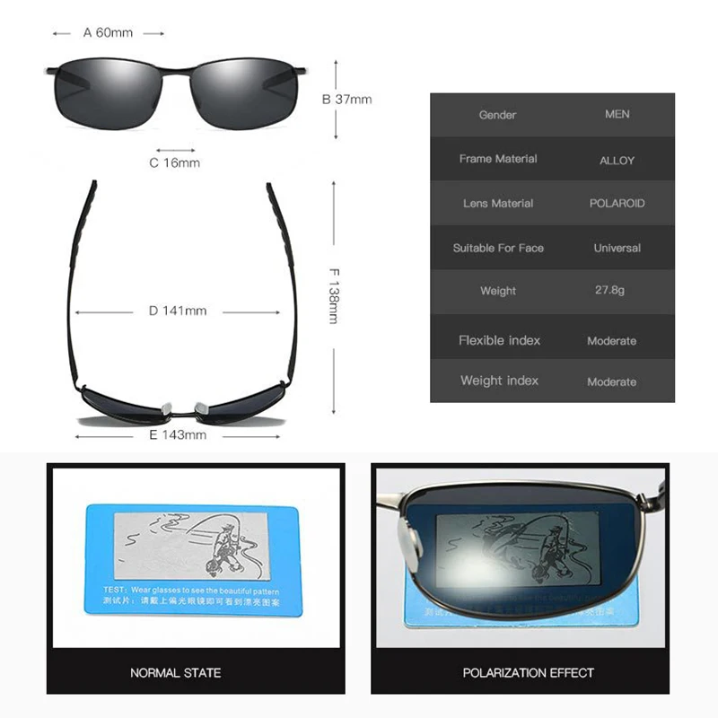 

SAYLAYO 2019 New Cool Aluminum Polarized Sunglasses Classic Brand Sun glasses Coating Lens Driving Shades For Men/Women