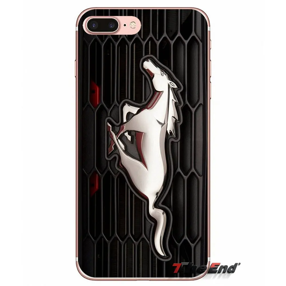 Ford Mustang GT Concept Boss чехол с логотипом для Apple iPhone X 4 4S 5 5S SE 5C 6 6S 7 8 Plus 6Plus 7plus 8plus Fundas