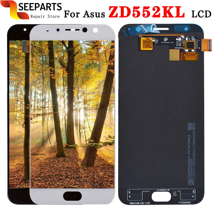 Для ASUS ZenFone 4 Selfie Pro ZD552kL ЖК дисплей Матрица + сенсорный экран дигитайзер полная