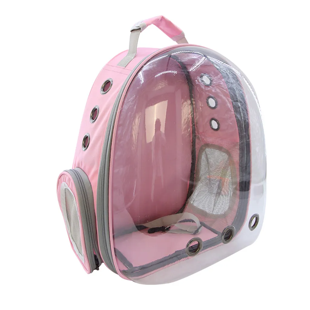 New fashion space capsule shaped pet bracket breathable spacious backpack dog out travel bag portable cat | Дом и сад
