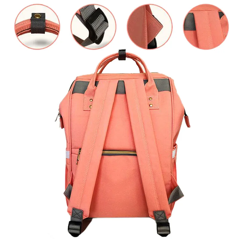 Сумка для подгузников LAND сумка мам и брендовая Большая вместительная малышей