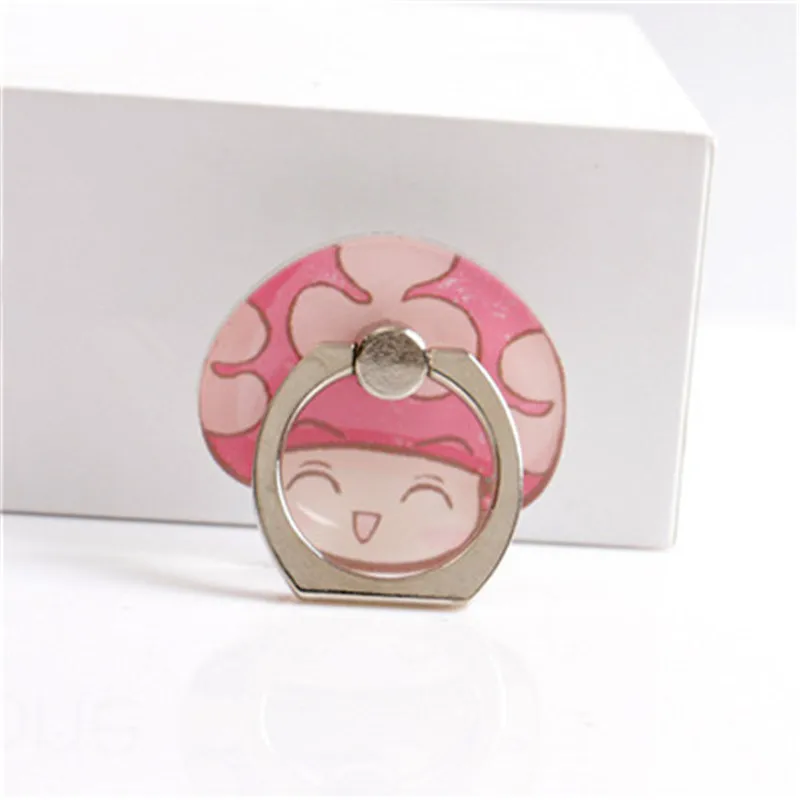 Мультфильм палец мобильного телефона держатель для iphone X 8 samsung S9 кронштейн кольцо