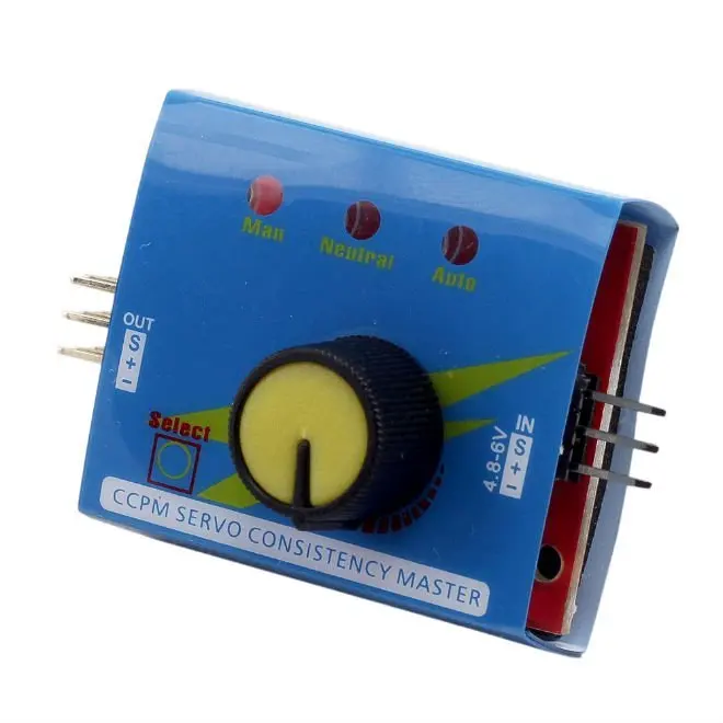 50 шт. оригинальный синий CCPM Servo consistence Master/Servo Автоматический Тестер ESC оптовая