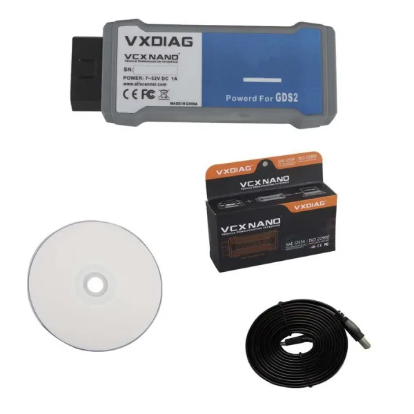 VXDIAG VCX NANO для GM/OPEL GDS2 диагностический инструмент WIFI версия GM сканер|tool cello|tool kit for