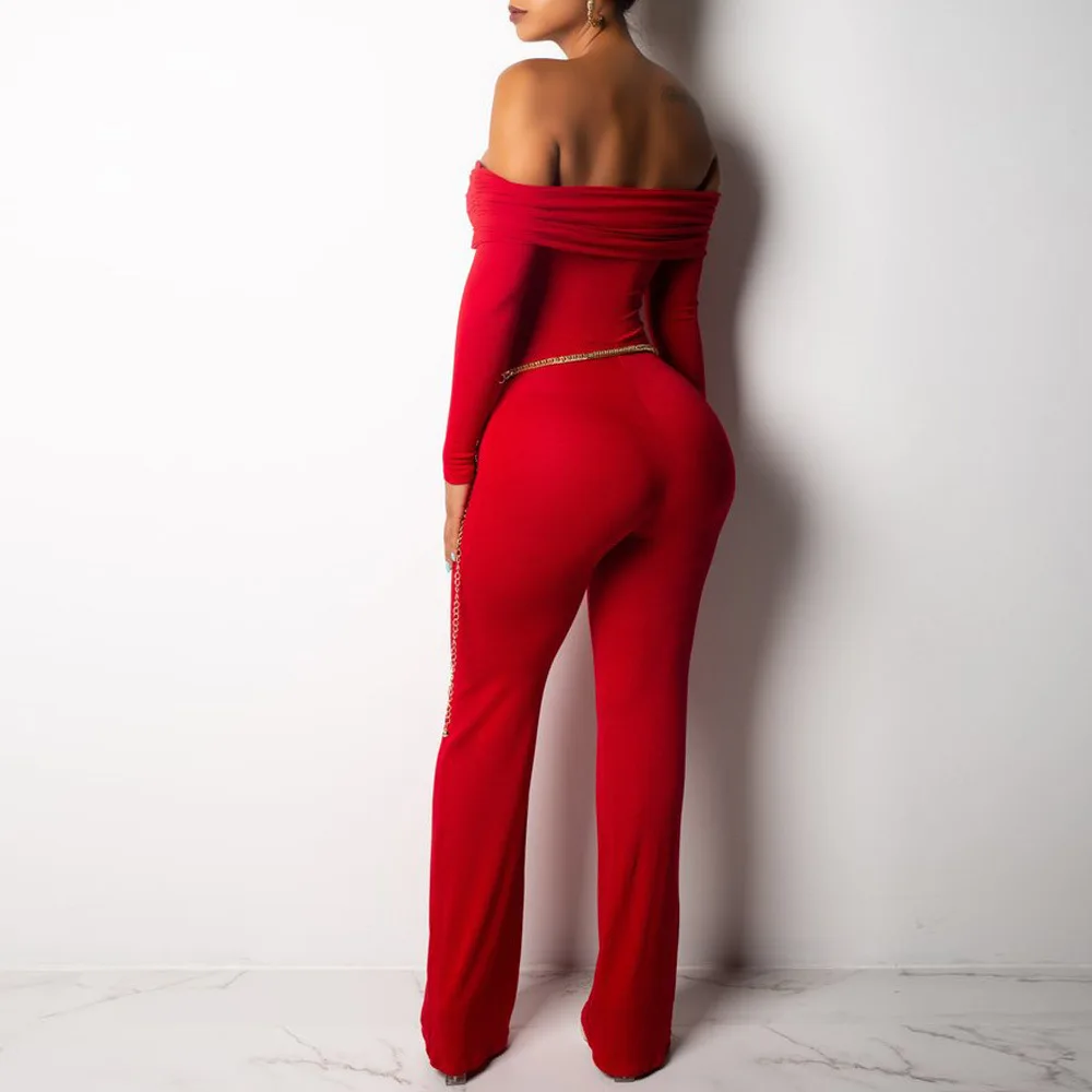 Сексуальный без бретелек плюс размер комбинезон рукавов и спинки Комбинезоны