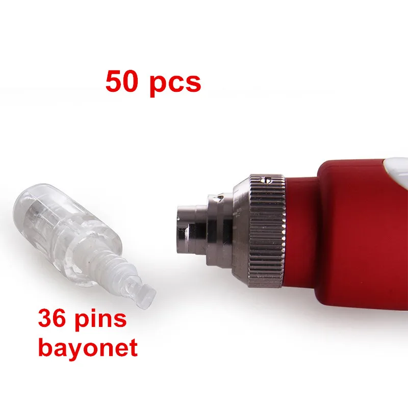 50 шт./лот штык 36 pin MYM Derma Ручка иглы картридж авто микроиглы ручка татуировки
