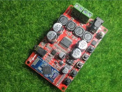 TDA7492P 50 Вт + беспроводной Bluetooth 4 0 аудио приемник Цифровой усилитель доска с Чехол |