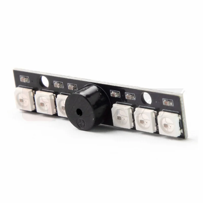 WS2812B LED & 5V активный зуммер 6 * RGB чипы Светодиодный индикатор для Matek NAZE32 Skyline32