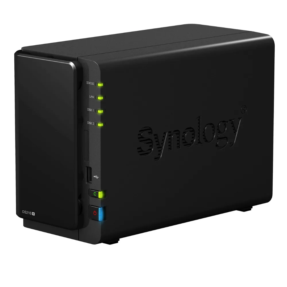 Дисковая станция NAS Synology DS218 + 2 отсека бесдисковый nas-сервер nfs облачное хранилище