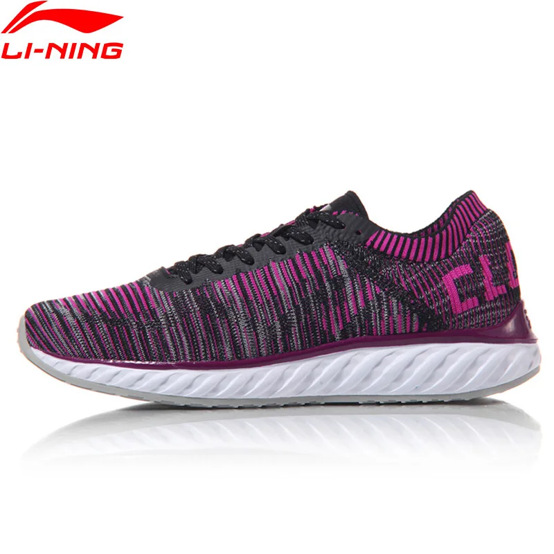 Li-Ning/женские профессиональные кроссовки LN Cloud IV; кроссовки с дышащей подкладкой; спортивная обувь из монопряжи; ARHM034 XYP542