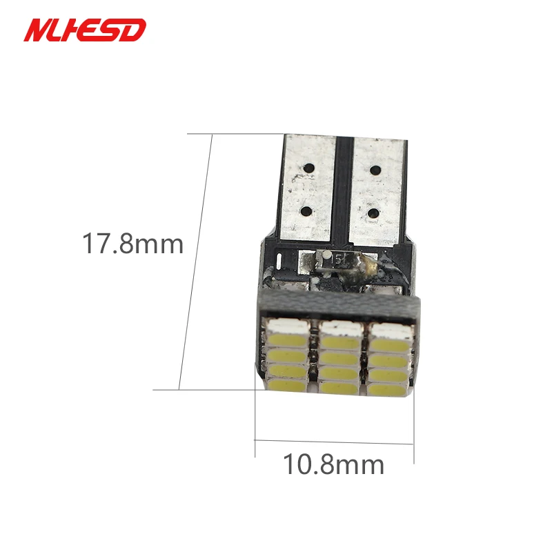 100 шт. высокое яркое T10 1206 12Smd 12 SMD светодиодный Светодиодный 3020 автомобильный