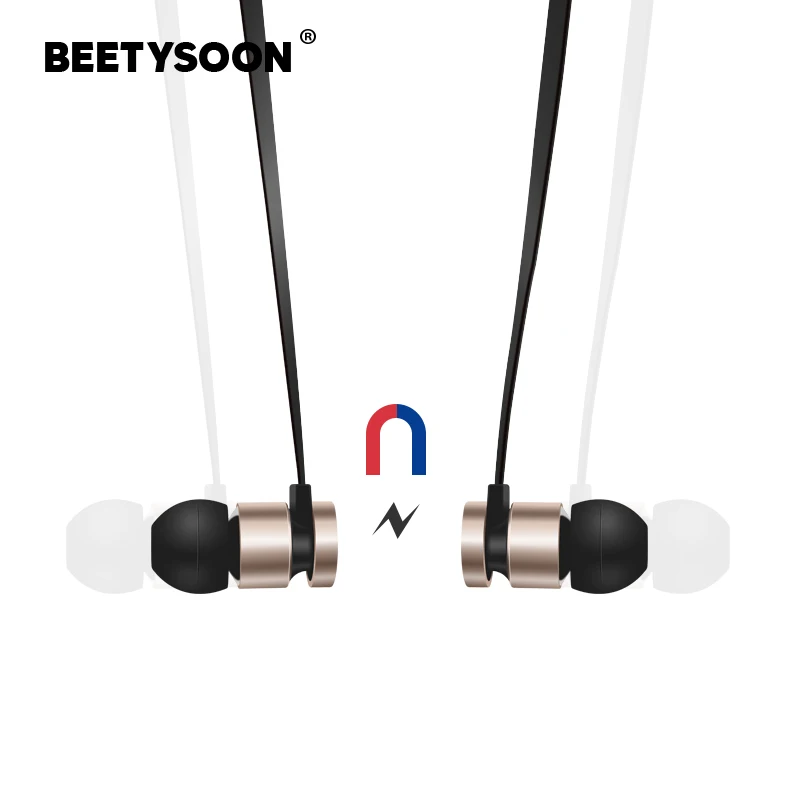 Наушники BEETYSOON водонепроницаемые с магнитом Bluetooth 4 2 спортивные наушники