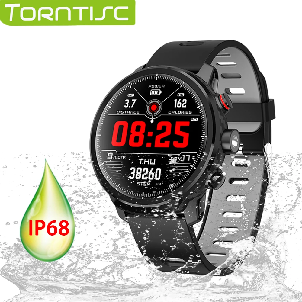 Torntisc Новые смарт-часы водонепроницаемые IP68 для Android IOS Телефон Bluetooth сердечного ритма крови кислородный трекер Smartwatch для мужчин и женщин