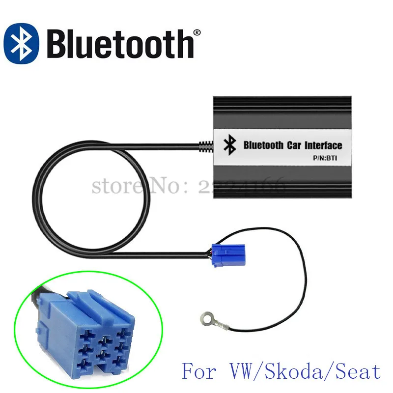 SITAIEL Автомобильный MP3 музыкальный плеер Bluetooth A2DP адаптер для VW Skoda 8Pin 12Pin штекер