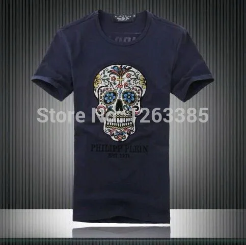 2014 High Fashion T-shirt Men Big Brand T Shirt for Casual Short tshirt size M L XL XXL Free shipping | Мужская одежда