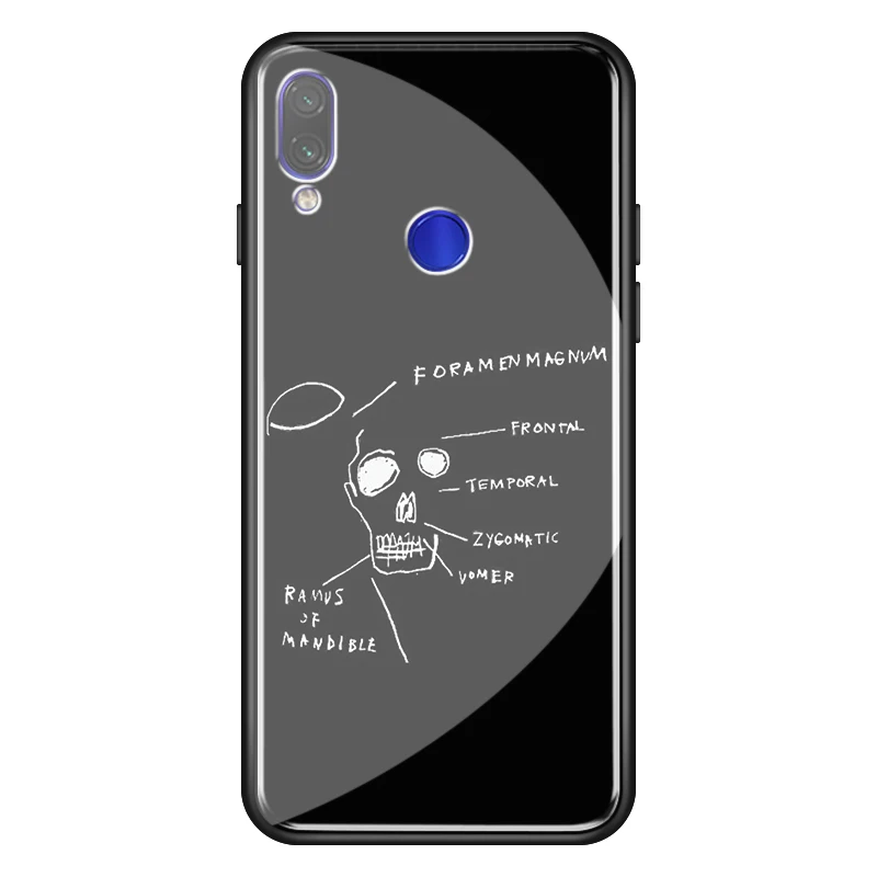 YIMAOC Жан Мишель баскиат закаленное Стекло чехол для Xiaomi Redmi Note 4X5 6 7 6A 8 9 A1 A2 Pro Pocophone F1 - Цвет: TG2