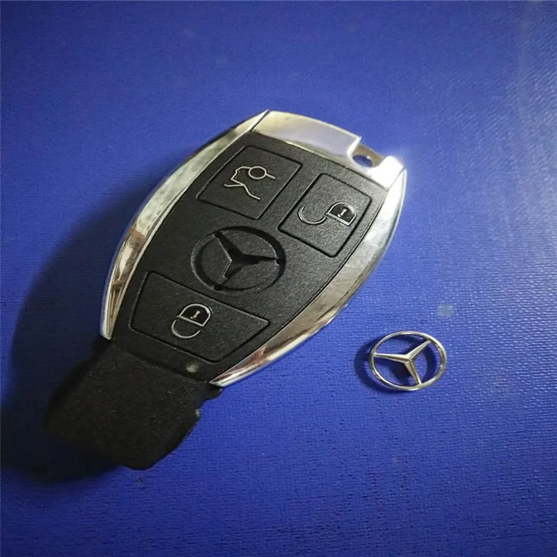 For Mercedes NEC KEY BAG FOR BENZ Keyless Entry Smart Remote Key 3 Button 433MHz Chip for Mercedes-Benz 2000+ | Автомобили и