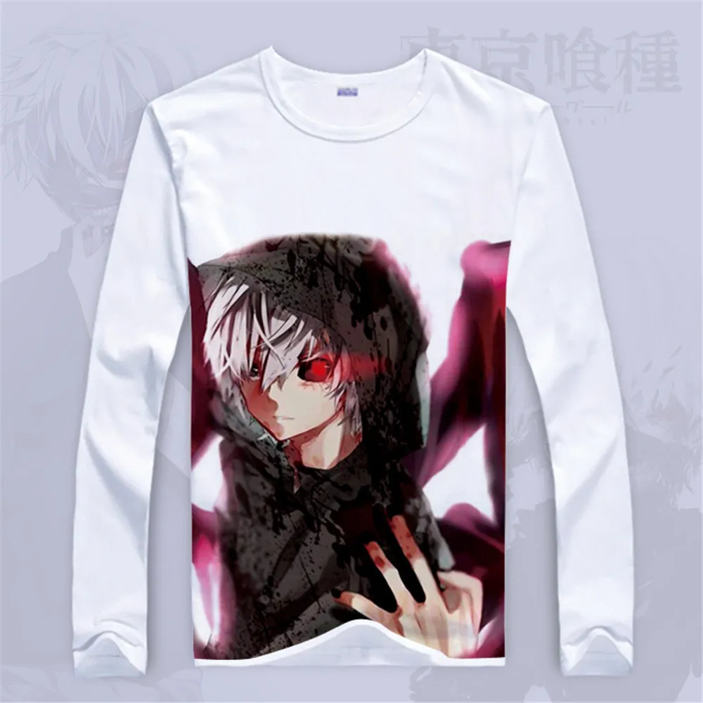 Мужская футболка с короткими рукавами и принтом Tokyo Ghoul | Тематическая одежда