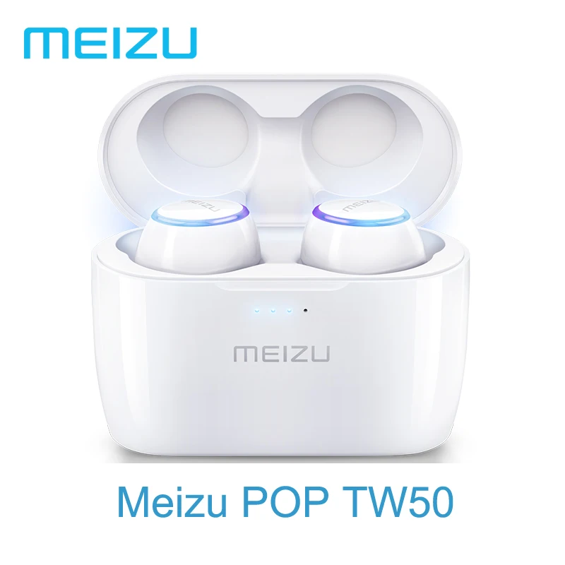 Meizu POP TW50, двойные беспроводные Bluetooth наушники, спортивные наушники-вкладыши, водонепроницаемые беспроводные наушники