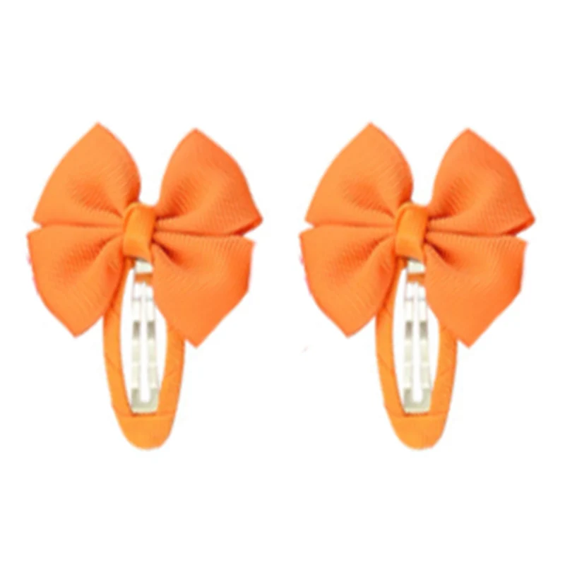747-2PCS-9 2 шт./компл. 2 дюймов Карамельный цвет мультфильм мини маленький печати девочек волос ручки Детские зажимы детская шпилька аксессуары 747 - Цвет: 747-2PCS-9