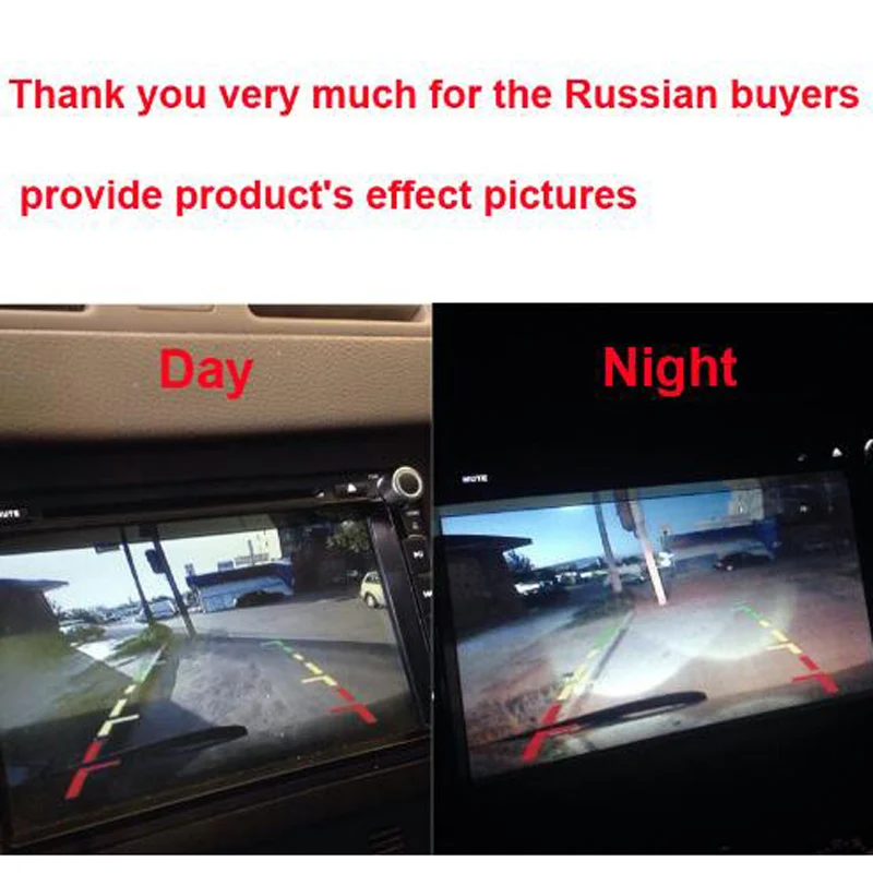 Камера заднего вида HD с 8 ИК светодиодами и ночным видением|parking camera|rear parking cameracar