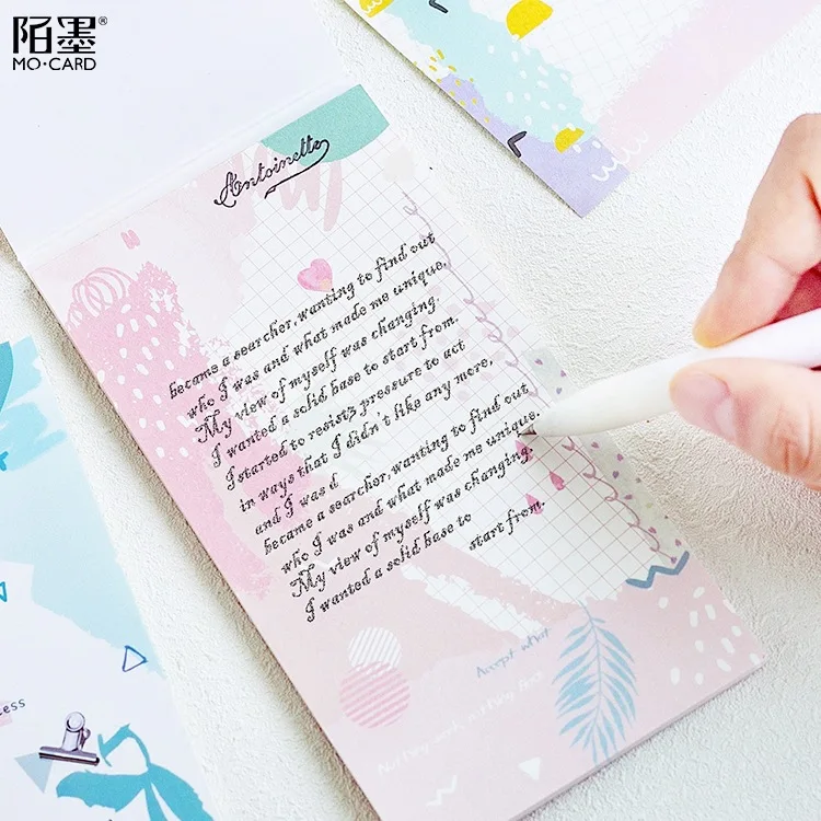 Девушка Серия блокнот для заметок на клейкой основе Kawaii Блокнот|Блокноты| |