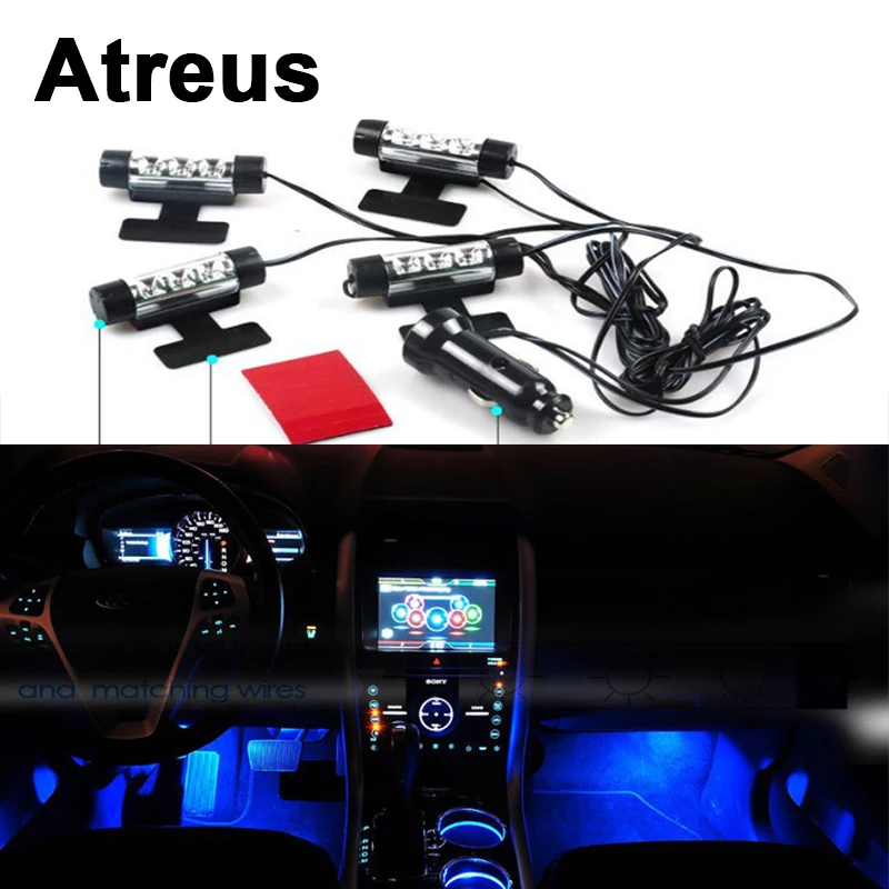 Atreus 2018 автомобиля атмосферная лампа Интерьер светодиодный светильник