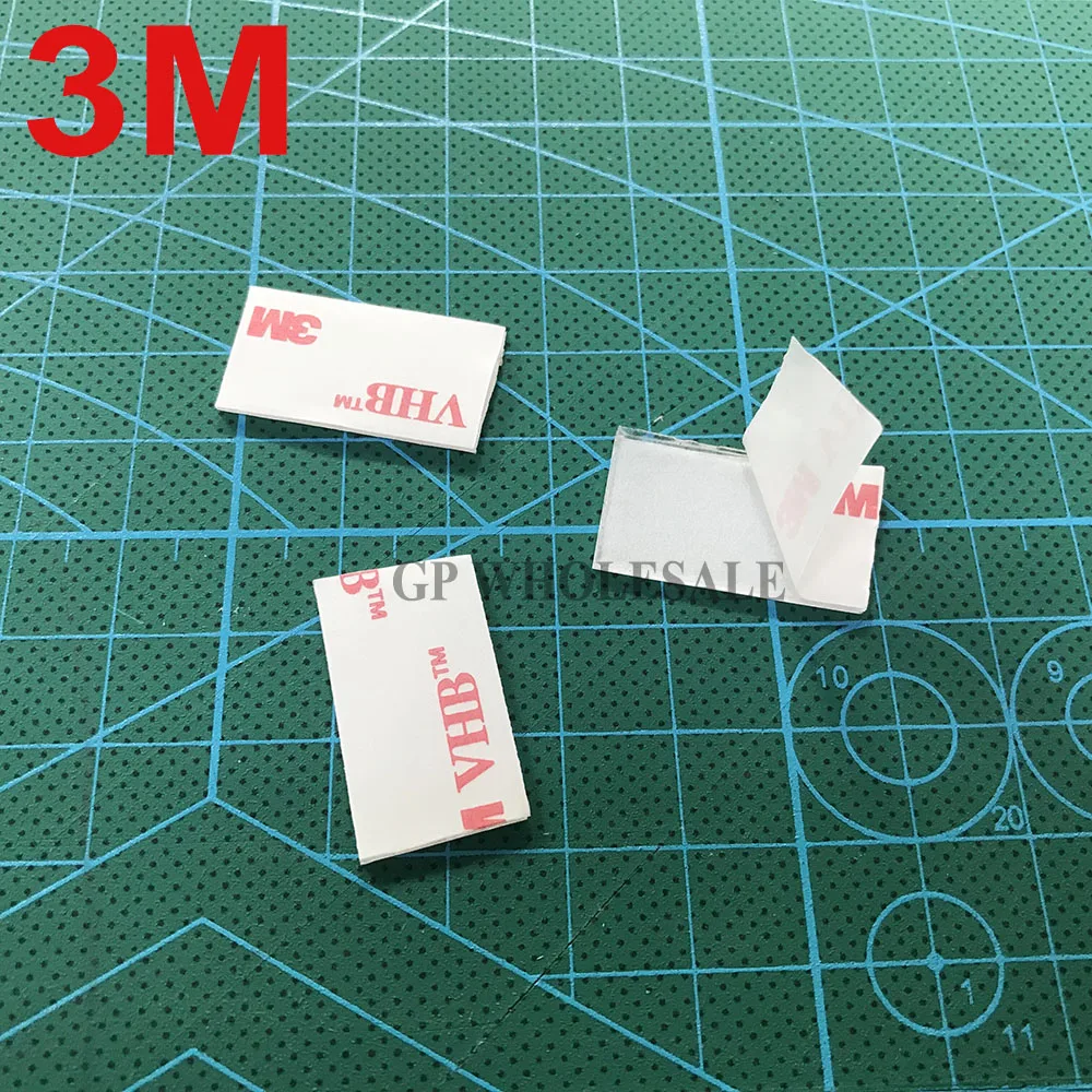 Free shipping 3M VHB tape 4910 Clear foam self adhesive acrylic tape double sided carton sealing VHB thick 1mm size 25mm*15mm