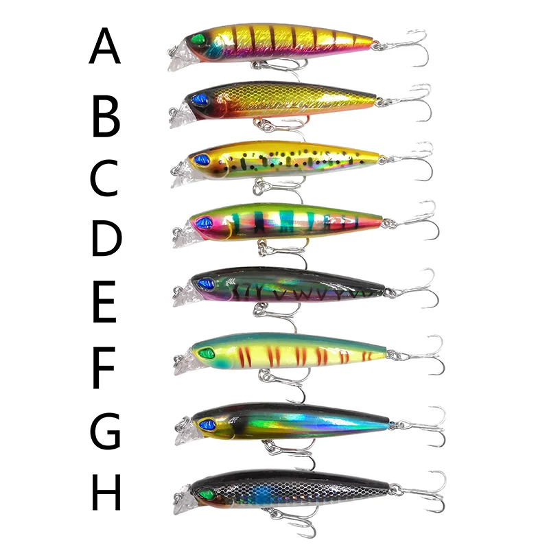 OUTKIT Minnow Воблер для рыболовной наживки Crankbait плавающий 9 см 10 г искусственные