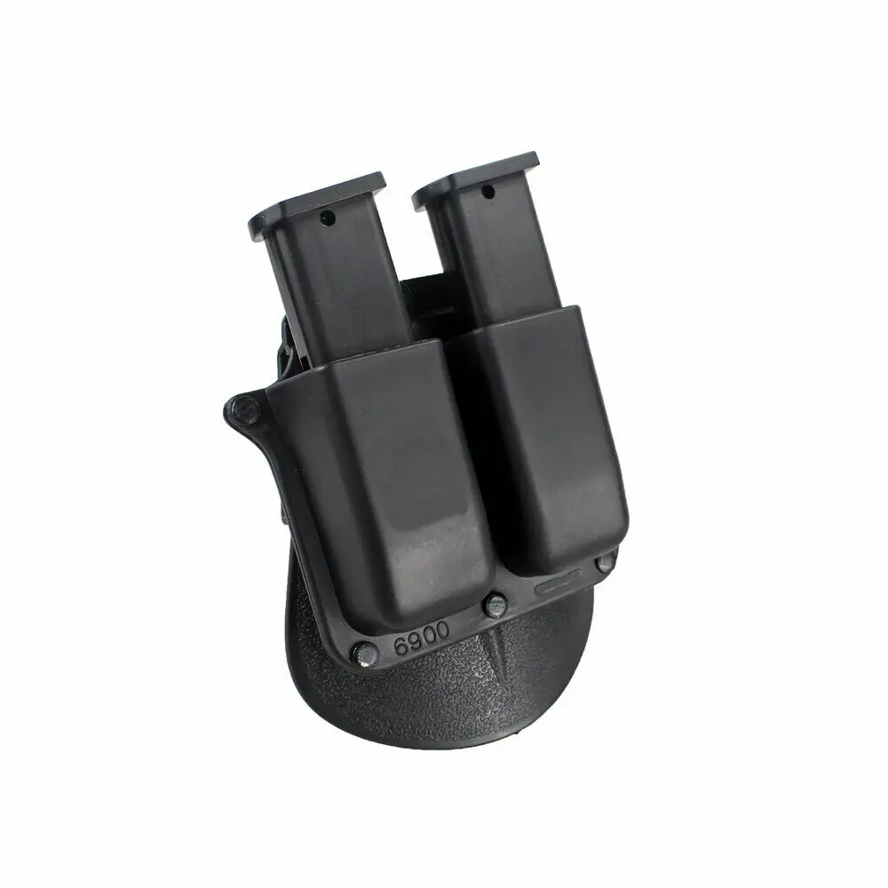 Тактический Магнитный чехол 6900 Paddle стиль двойной подсумок для магазинов для Glock 9 мм. 40 Sig Sauer. 357. 40